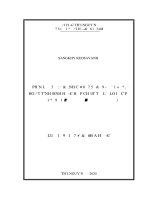 Phân lập, xác định cấu trúc và đánh giá hoạt tính sinh học hợp chất từ lá loài cáp đồng văn (capparis dongvanensis) 