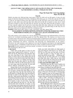 Quản lý thực thi chính sách ưu đãi người có công với cách mạng tại thành phố Cẩm Phả, tỉnh Quảng Ninh