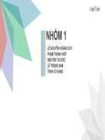 TRIẾT học mác LÊNIN và VAI TRÒ củ TRIẾT học MÁCLÊNIN TRONG đời SỐNG xã hội 