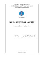 Luận văn hoàn thiện công tác kế toán doanh thu chi phí và xác định kết quả kinh doanh tại công ty TNHH giao nhận vận tải đức toàn phát 