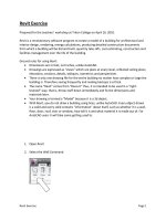 Giáo trình hướng dẫn phần mềm Revit