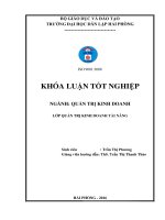 Luận văn hoàn thiện công tác kế toán hàng tồn kho tại công ty trách nhiệm hữu hạn thương mại chấn phong 