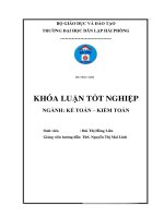 Luận văn hoàn thiện công tác kế toán hàng hóa tại công ty cổ phần thương mại và xây dựng đông vinh 