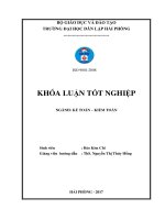 Luận văn hoàn thiện tổ chức công tác kế toán doanh thu chi phí và xác định kết quả kinh doanh tại công ty cổ phần thương mại và dịch vụ cảng cái lân 