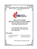 CHỦ đề THIỆN NGUYỆN PHÁT QUÀ CHO NGƯỜI vô GIA cư 