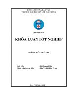 Luận văn the roles of some hand gestures as aspects of non verbal communication used in business setting 