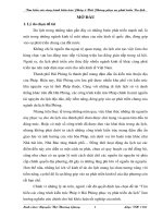 Luận văn tìm hiểu các công trình kiến trúc pháp ở hải phòng phục vụ phát triển du lịch 