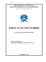 Luận văn một số giải pháp nâng cao hiệu quả sử dụng vốn kinh doanh tại chi nhánh công ty cổ phần hóa dầu quân đội 