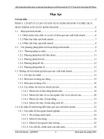 Luận văn một số biện pháp nâng cao hiệu quả hoạt động sản xuất kinh doanh tại công ty cổ phần công trình giao thông hải phòng 