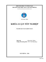 Luận văn hoàn thiện công tác lập và phân tích bảng cân đối kế toán tại công ty TNHH phát triển công nghệ hệ thống 