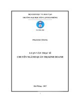Luận văn hoàn thiện công tác tuyển dụng nhân sự tại công ty TNHH đông lâm DOLACERA 
