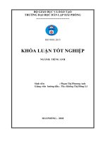 Luận văn a study on common errors in sentence construction by secondary schoolers in haiphong city 