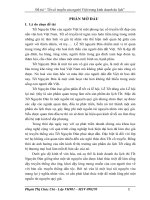 Luận văn tết cổ truyền của người việt trong kinh doanh du lịch 