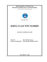 Luận văn tìm hiểu điều kiện phát triển du lịch sinh thái ở na hang tuyên quang 