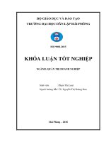Luận văn nâng cao hiệu quả sử dụng nguồn nhân lực tại doanh nghiệp tư nhân thái sơn 