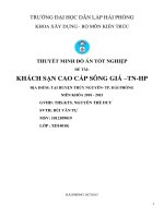 Luận văn luận văn tốt nghiệp khách sạn cao cấp sông giá thủy nguyên hải phòng 