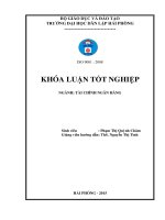 Luận văn một số giải pháp nâng cao hiệu quả huy động vốn tại ngân hàng nông nghiệp và phát triển nông thôn việt nam chi nhánh kiến thụy hải phòng 