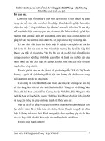 Luận văn giá trị văn hóa của một số nhà thờ công giáo tại hải phòng định hướng khai thác phục vụ du lịch 