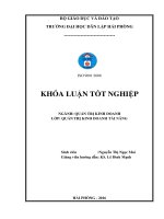 Luận văn một số giải pháp nhằm phát triển hoạt động marketing tại công ty TNHH tư vấn quản lý và đào tạo lê mạnh 