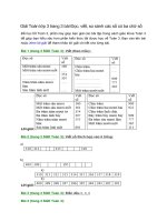 Giải toán lớp 3 trang 3 bài đọc