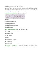 Giải toán lớp 3 trang 17 bài luyện tập