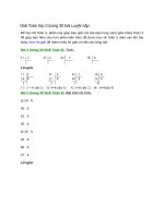 Giải toán lớp 3 trang 30 bài luyện tập