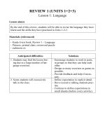 KHBD TIẾNG ANH 6 global success UNIT 1-3