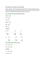 Giải toán lớp 3 trang 4 bài luyện tập