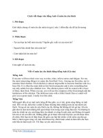 Đoạn văn tiếng Anh viết về món ăn yêu thích