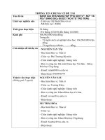 Đánh giá khả năng hấp phụ ion fe2+, NO3  và PO43  bằng sio2 được tổng hợp từ tro trấu (tt) 