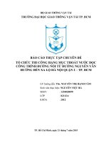 BÁO CÁO THỰC TẬP CHUYÊN ĐỀ TỔ CHỨC THI CÔNG HẠNG MỤC CÔNG TRÌNH