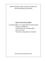 SKKN gây hứng thú giúp trẻ 24   36 tháng tuổi học tốt môn kể chuyện 