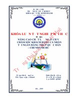 Khóa luận nâng cao chất lượng dịch vụ chăm sóc khách hàng cá nhân tại ngân hàng TMCP quốc dân – chi nhánh huế 