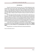 Khóa luận lập dự án đầu tư cơ sở sản xuất giấy viết, văn phòng phẩm của công ty CP giấy bãi bằng 