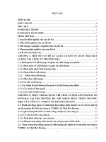 Hoàn thiện quản trị chất lượng sản phẩm ô tô huyndai tại thị trường Hà Nội nhằm phát triển thương hiệu của công ty TNHH ô tô Thái Hải Dương