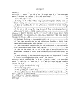 Luận văn quản lý hoạt động dạy học trải nghiệm môn tự nhiên và xã hội ở các trường tiểu học quận thanh xuân, hà nội 