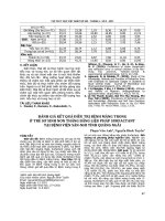 Đánh giá kết quả điều trị bệnh màng trong ở trẻ sơ sinh non tháng bằng liệu pháp Surfactant tại Bệnh viện Sản nhi tỉnh Quảng Ngãi