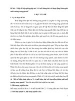 SKKN một số biện pháp giúp trẻ 3  4 tuổi hứng thú với hoạt động khám phá môi trường xung quanh 