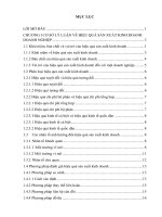 Khóa luận một số giải pháp nâng cao hiệu quả sản xuất kinh doanh tại chi nhánh bưu chính viettel hải phòng – tổng công ty CP bưu chính viettel 