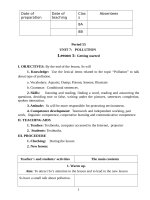 Giao an tieng anh 8 HK2 moi nhat theo cv 5521