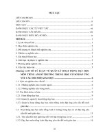 Luận văn quản lý hoạt động dạy học môn tiếng anh ở các trường THCS huyện hiệp hòa, tỉnh bắc giang đáp ứng yêu cầu đổi mới giáo dục 