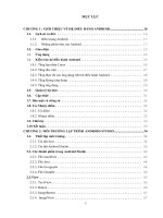 Đồ án Xây dựng ứng dụng Android xem truyện tranh Online