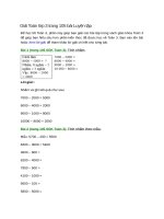 Giải toán lớp 3 trang 105 bài luyện tập