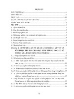 Luận văn ThS Quản lý giáo dục quyền và bổn phận trẻ em thông qua hoạt động trải nghiệm ở các trường trung học cơ sở thành phố hưng yên, tỉnh hưng yên 