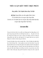 Quan điểm của chủ nghĩa MácLênin về sứ mệnh lịch sử của giai cấp công nhân. Liên hệ với sứ mệnh lịch sử của giai cấp công nhân hiện đại và giai cấp công nhân Việt Nam.