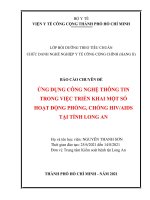 bao cao chuyen de 1 YTCC chinh