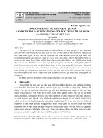 Một số nhận xét về khái niệm tục ngữ và việc phân loại chúng trong giới học thuật Trung Quốc và giới học thuật Việt Nam