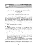 Nhân vật dục vọng trong tiểu thuyết Nam Bộ đầu thế kỉ XX