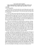 MỘT số BIỆN PHÁP ỨNG DỤNG CÔNG NGHỆ THÔNG TIN TRONG tổ CHỨC HOẠT ĐỘNG học CHO TRẺ 5  6 TUỔI