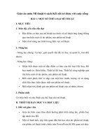 Giáo án mĩ thuật 6 sách kết nối tri thức với cuộc sống 